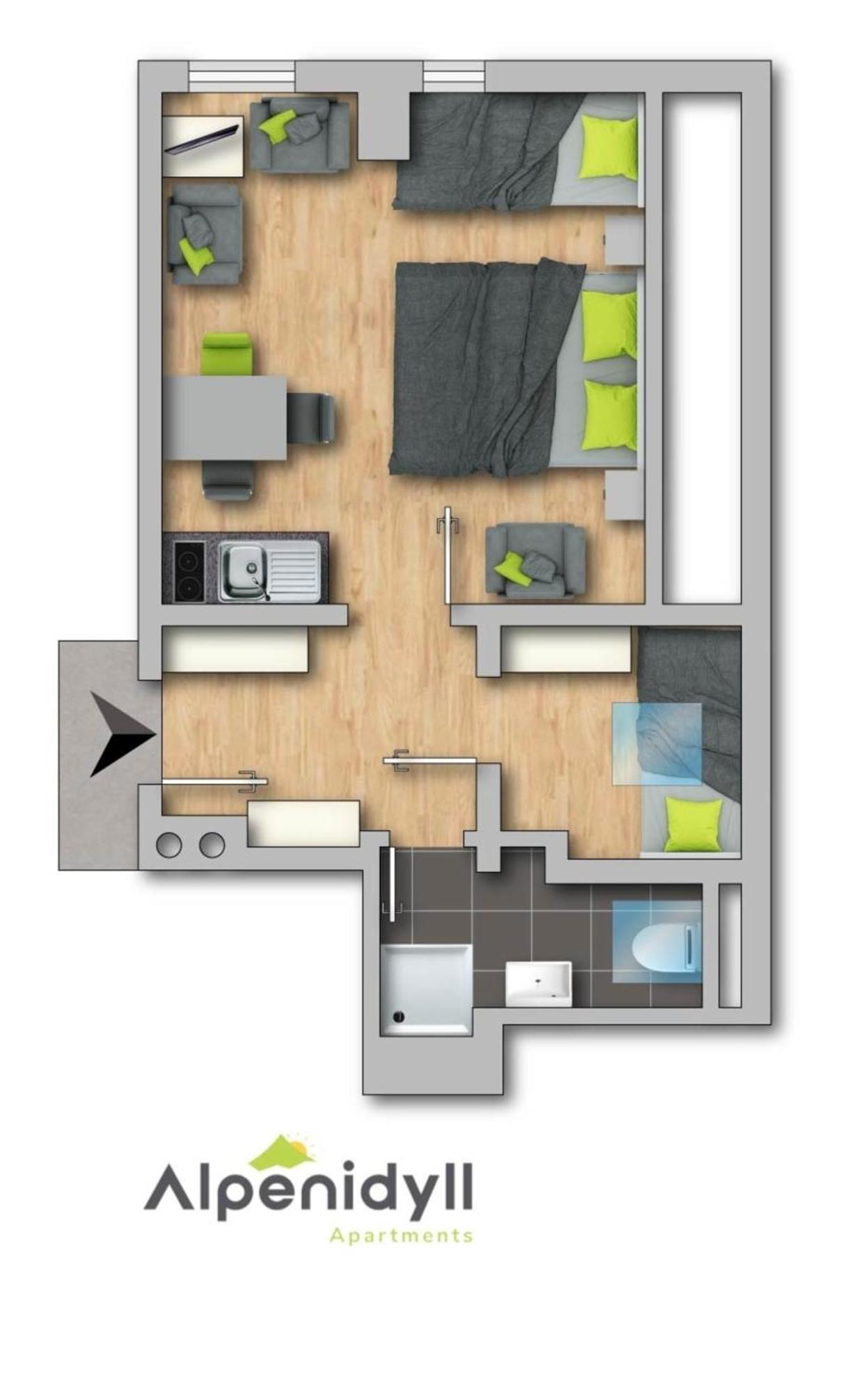 City Life 3 By Alpenidyll Apartments ชลัดมิง ภายนอก รูปภาพ